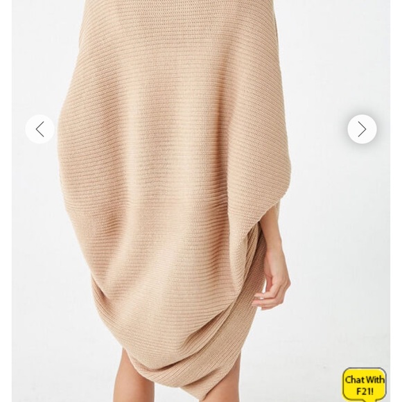 Forever 21 Ribbed Open-Front Cardigan- Brown - Picture 11 of 11